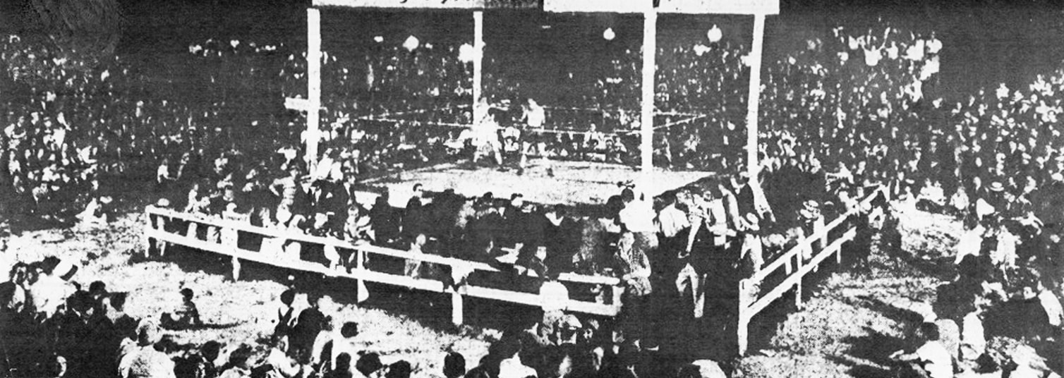 Amature Boxing at the Palma Cia Boys Arena, May 4, 1928