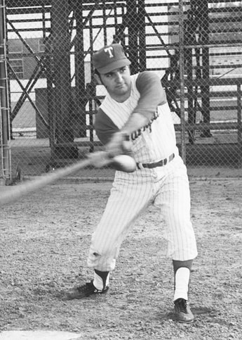 Pop Cuesta played for the University of Tampa Spartans in 1968.