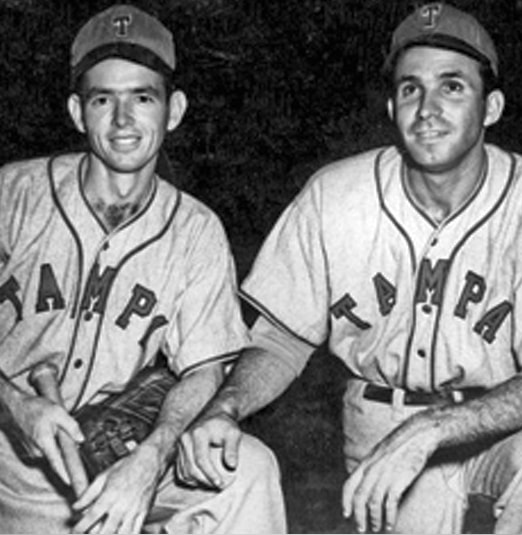 Joe Benito, left, and Charlie Cuellar, 1959