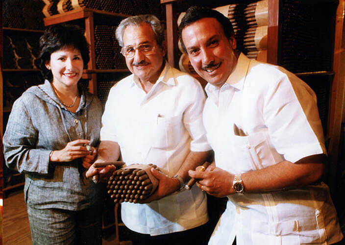 Cynthia Fuente, Carlos Fuente Sr, and Carlito Fuente